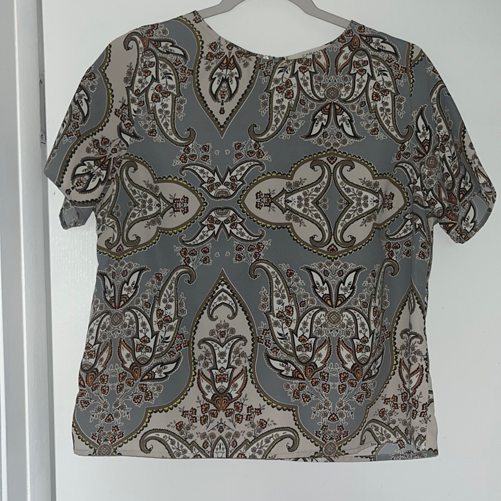 Paisley Patterned Top